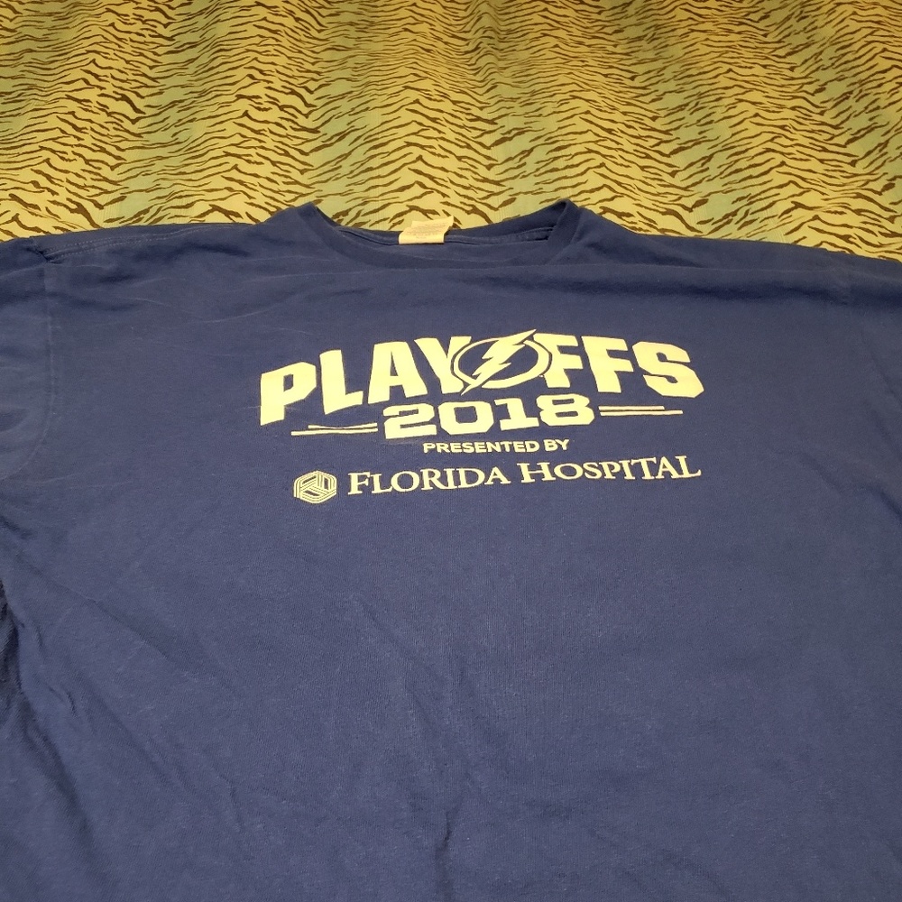 Tampa bay lightning 2018 & 2019 playoffs tshirts